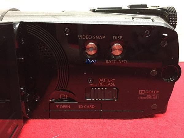 Ｙジャンク Canon ĪVIS HF S10 ビデオカメラ バッテリー Ｓ