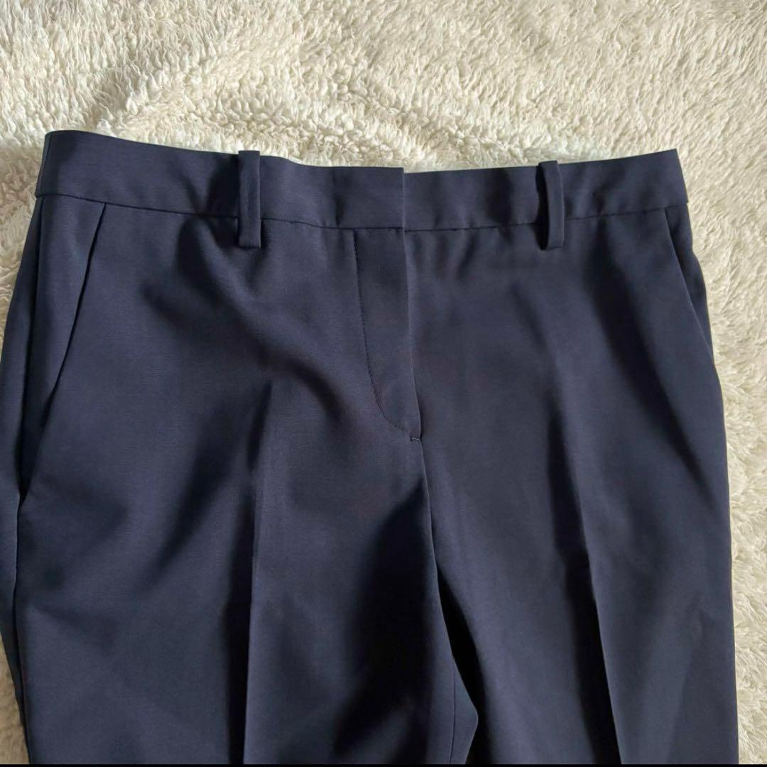 ローズマリーセオリー　パンツスーツ　セットアップ　ノーカラー　無地