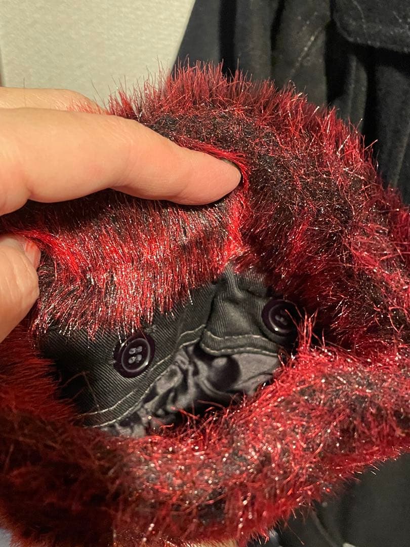 ファー付きダッフルコート　h.NAOTO