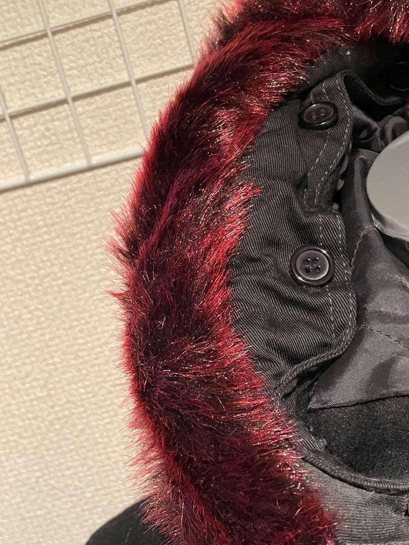 ファー付きダッフルコート　h.NAOTO