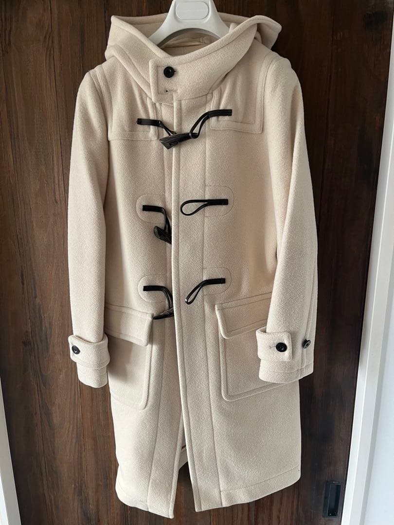 HYKE ダッフルコート サイズ2 ホワイト