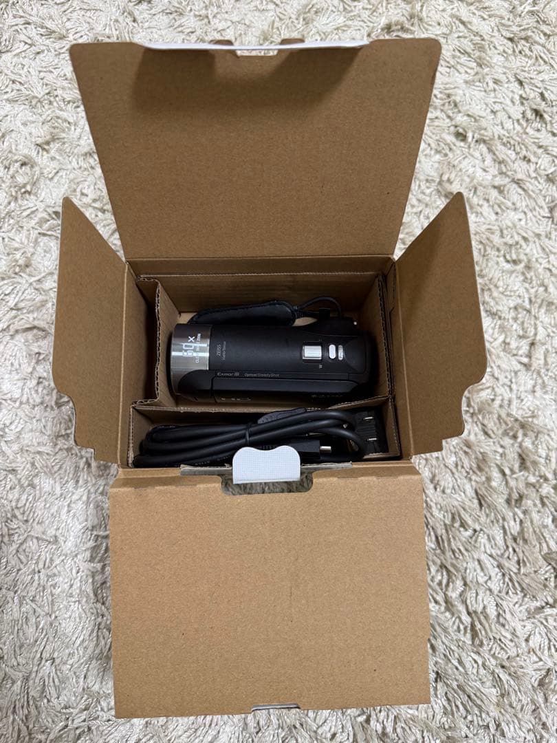 SONY HDR-CX470 ビデオカメラ 本体、バッテリー、箱、ケーブルあり