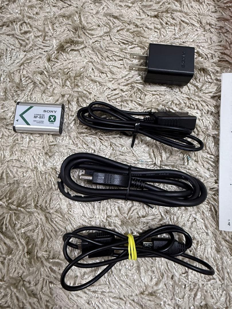SONY HDR-CX470 ビデオカメラ 本体、バッテリー、箱、ケーブルあり