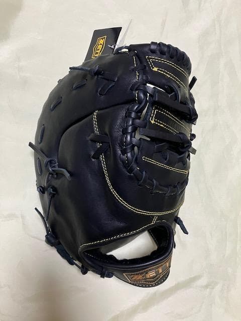 未使用 ゼット（ZETT）軟式用 ファーストミット BRFB35513-1900