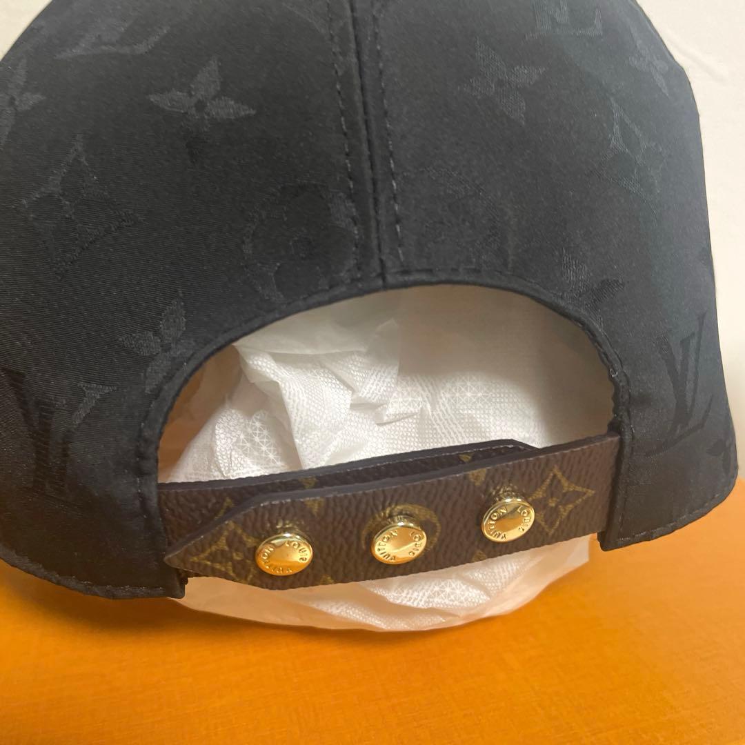 魂 Louis Vuitton キャップ M76528 ブラック/ブラウン