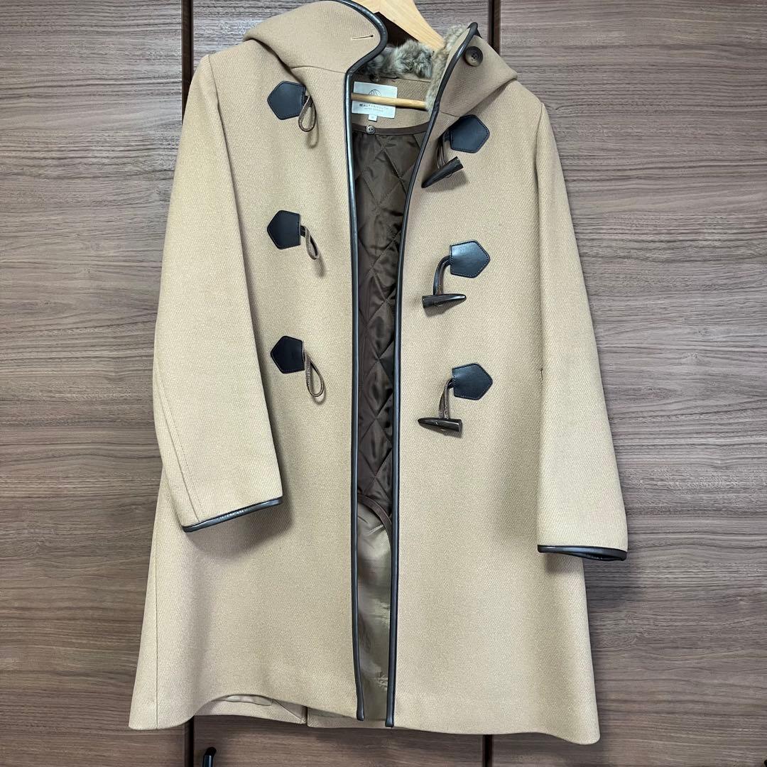 ビューティアンドユースユナイテッドアローズ　ダッフルコート　キャメル　ファー