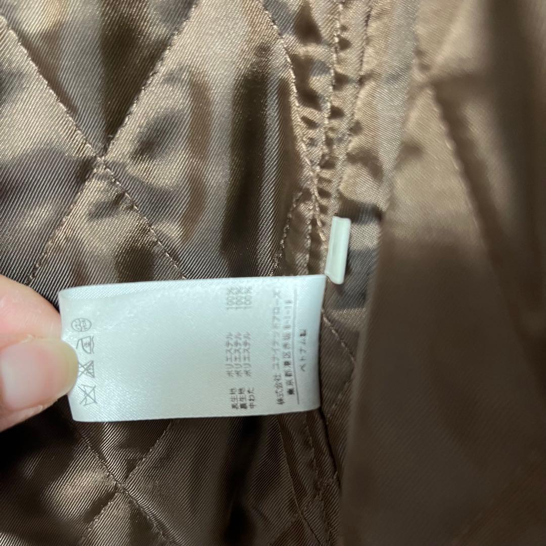 ビューティアンドユースユナイテッドアローズ　ダッフルコート　キャメル　ファー