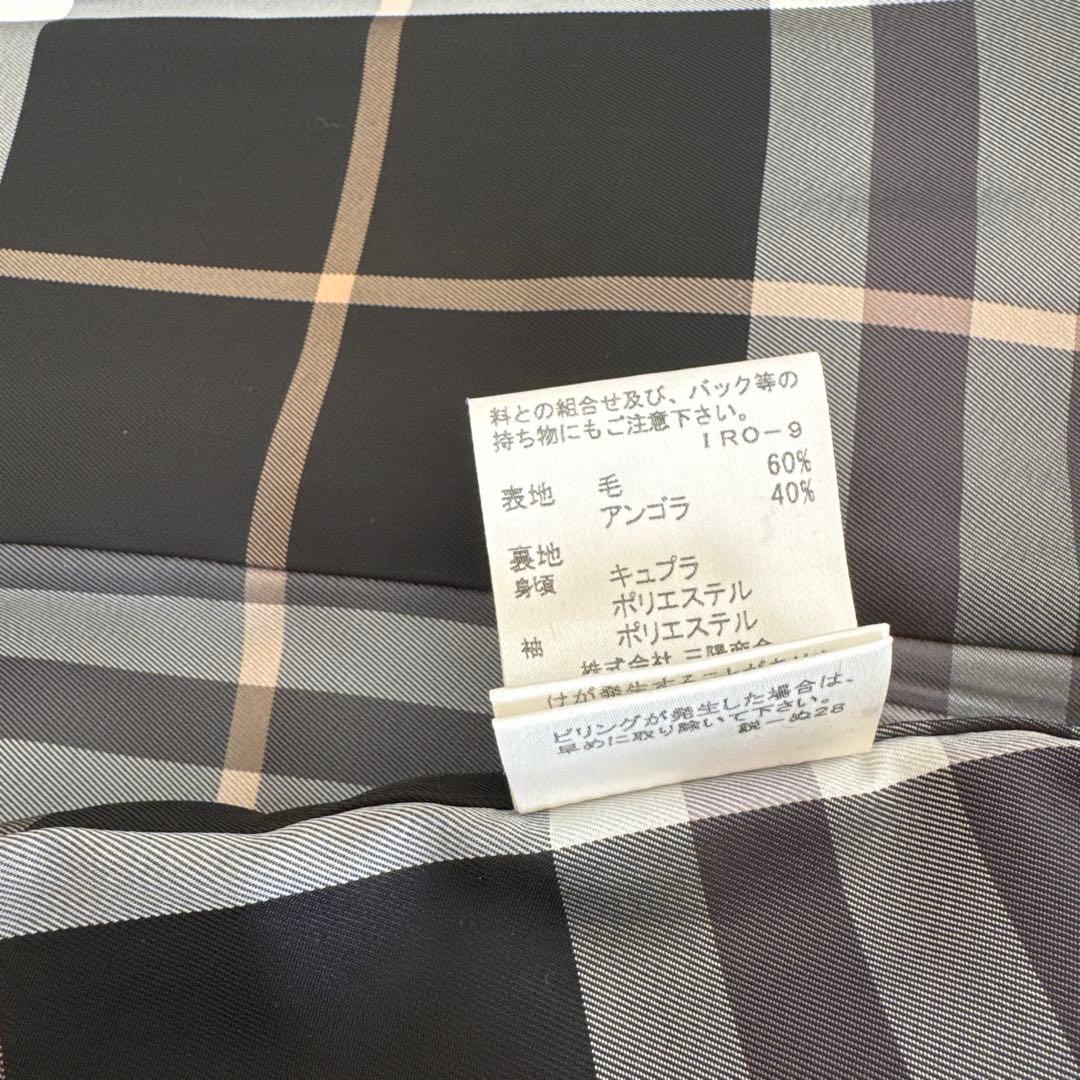 BURBERRY LONDONブラック黒 ダッフルコート 40