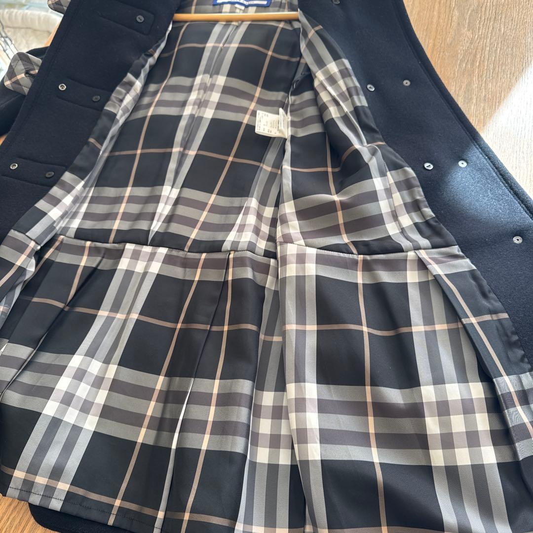 BURBERRY LONDONブラック黒 ダッフルコート 40