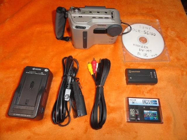 [動作品］◆キョーセラ DV-M7(SONY SC100)　ミニDV