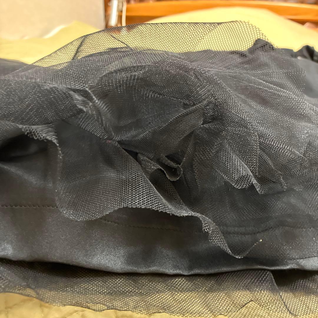 コムデギャルソン ティアードブラックチュールスカート