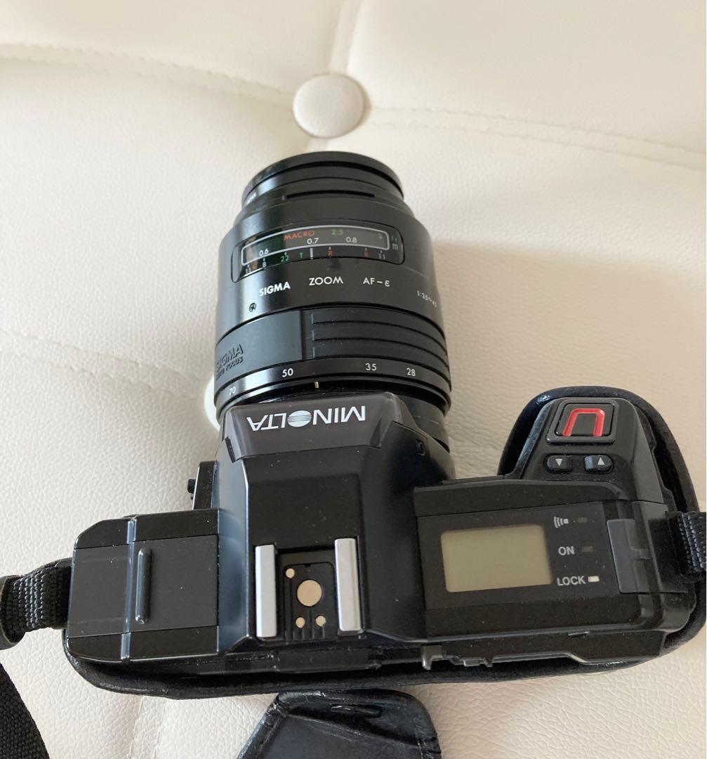 MINOLTA 5000AF カメラ SIGMA 28-70mm ズームレンズ付