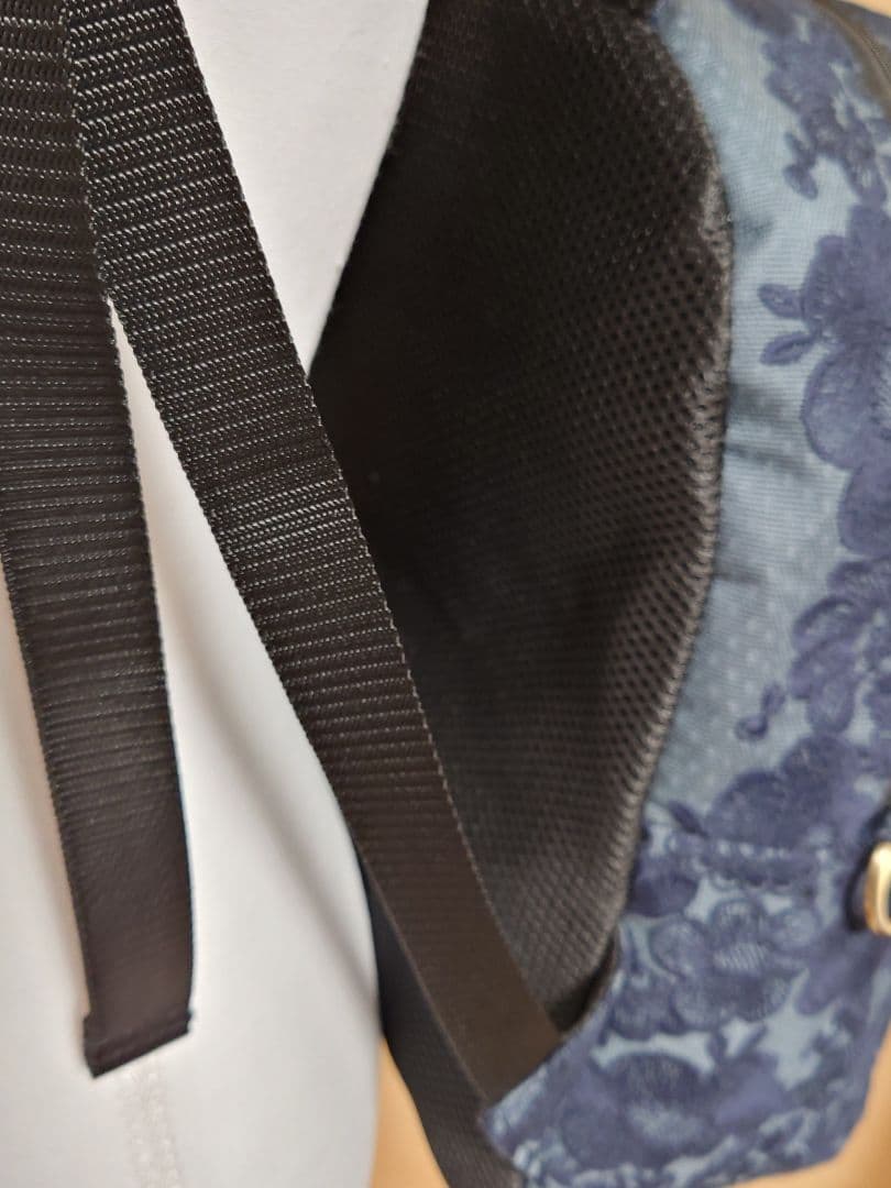 smile flower charcoal ミナペルホネン　リュック