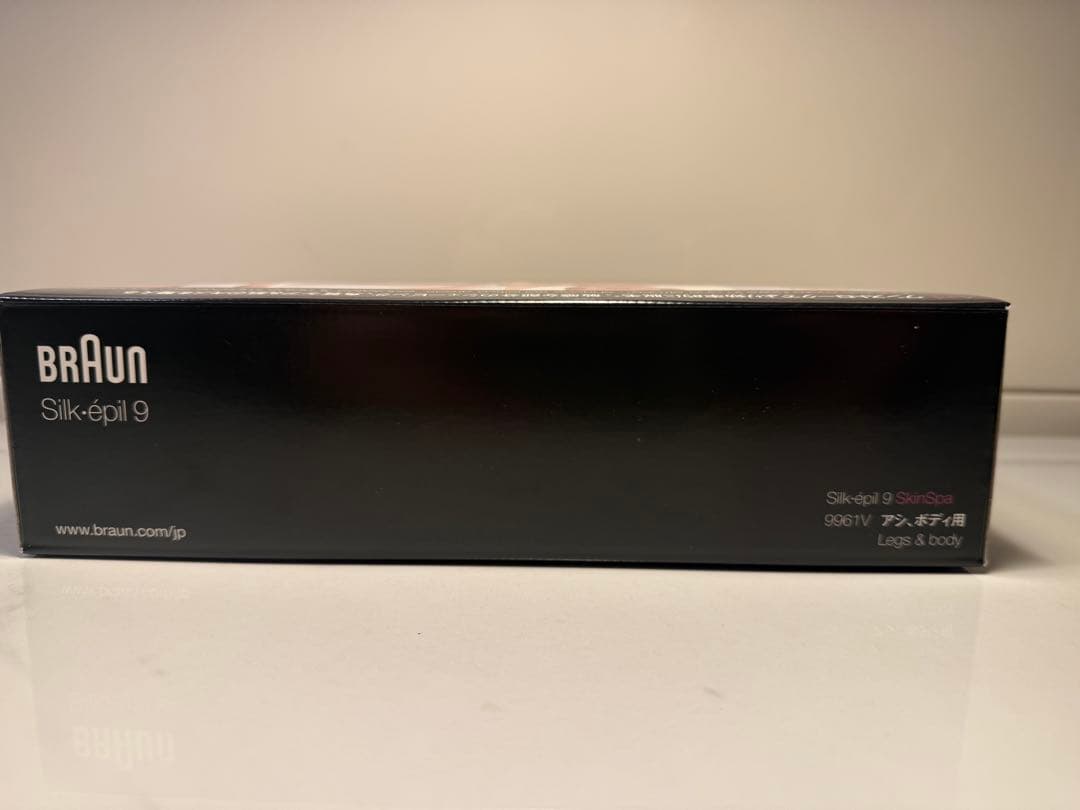 BRAUN シルクエピル9 SkinSpa 9961V