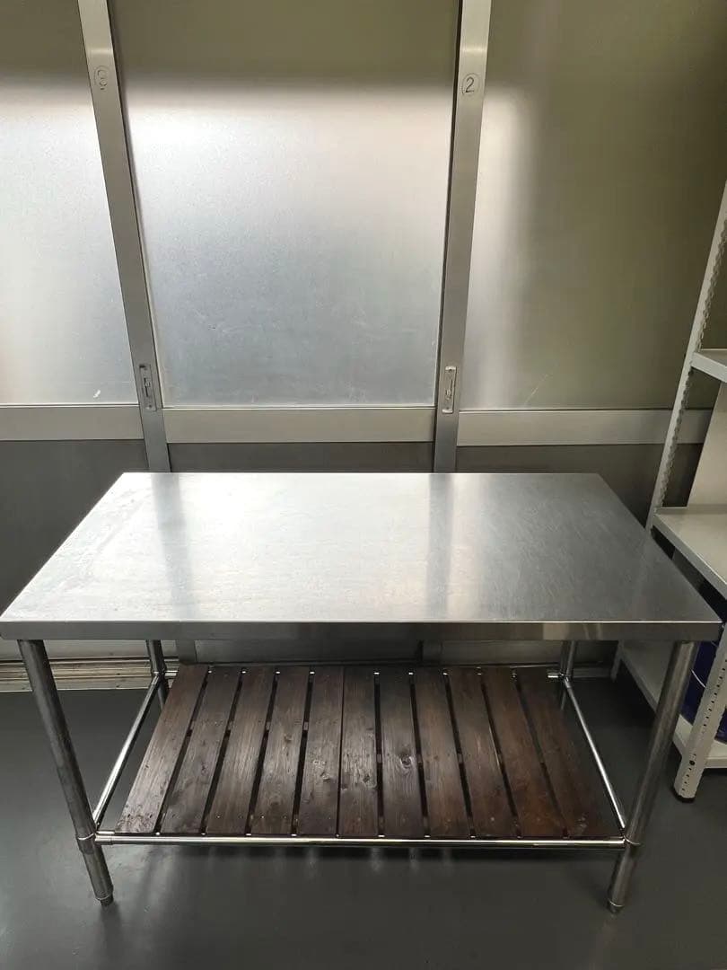 ステンレス製作業台(幅1200 奥行き600 高さ800)