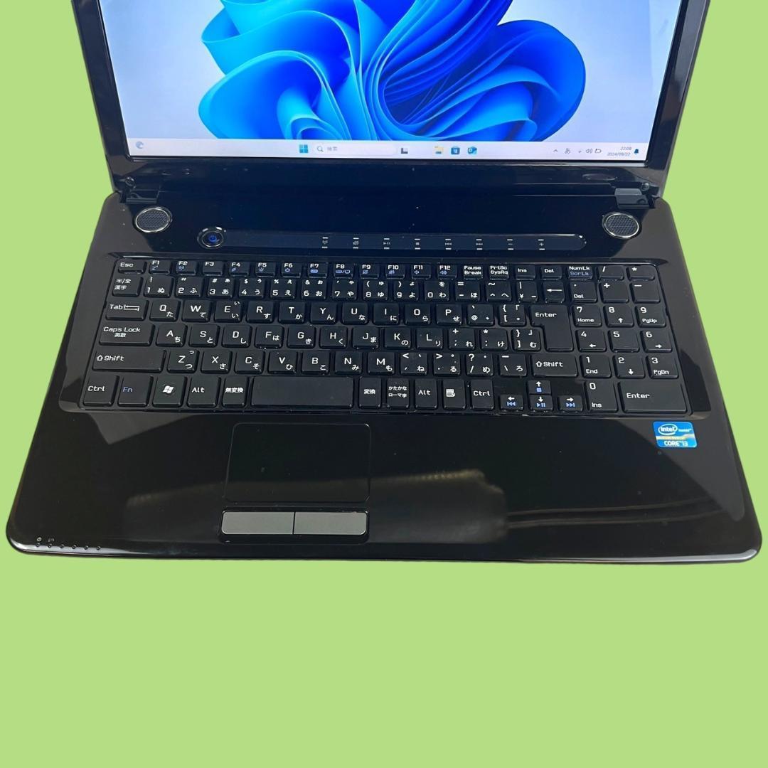 バッテリー新品✨  オフィス付き Prime i3 6GB 爆速SSD256GB