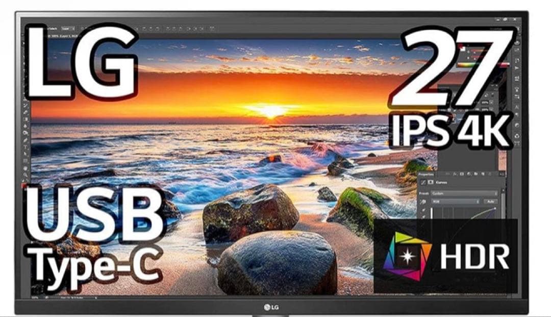 c*e様 モニター(LG 27インチ4K)モニターアーム(Amazon basi