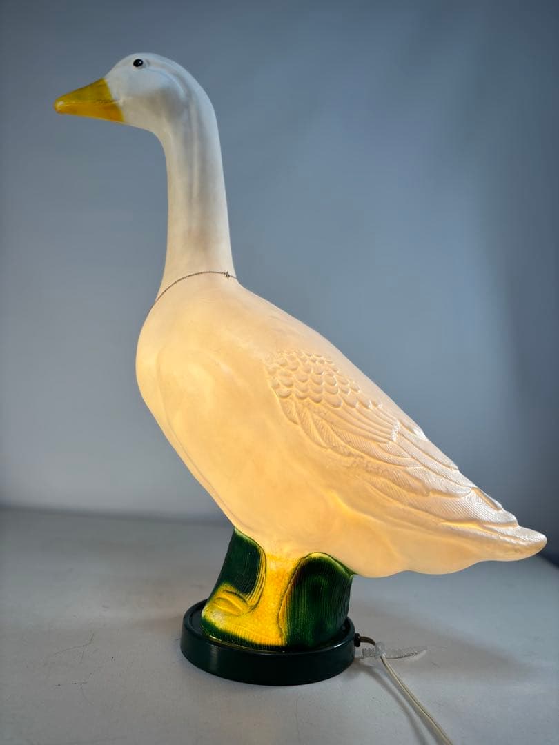 Fulham Road アヒル　ライト　ヴィンテージ　オブジェ　アメリカ製