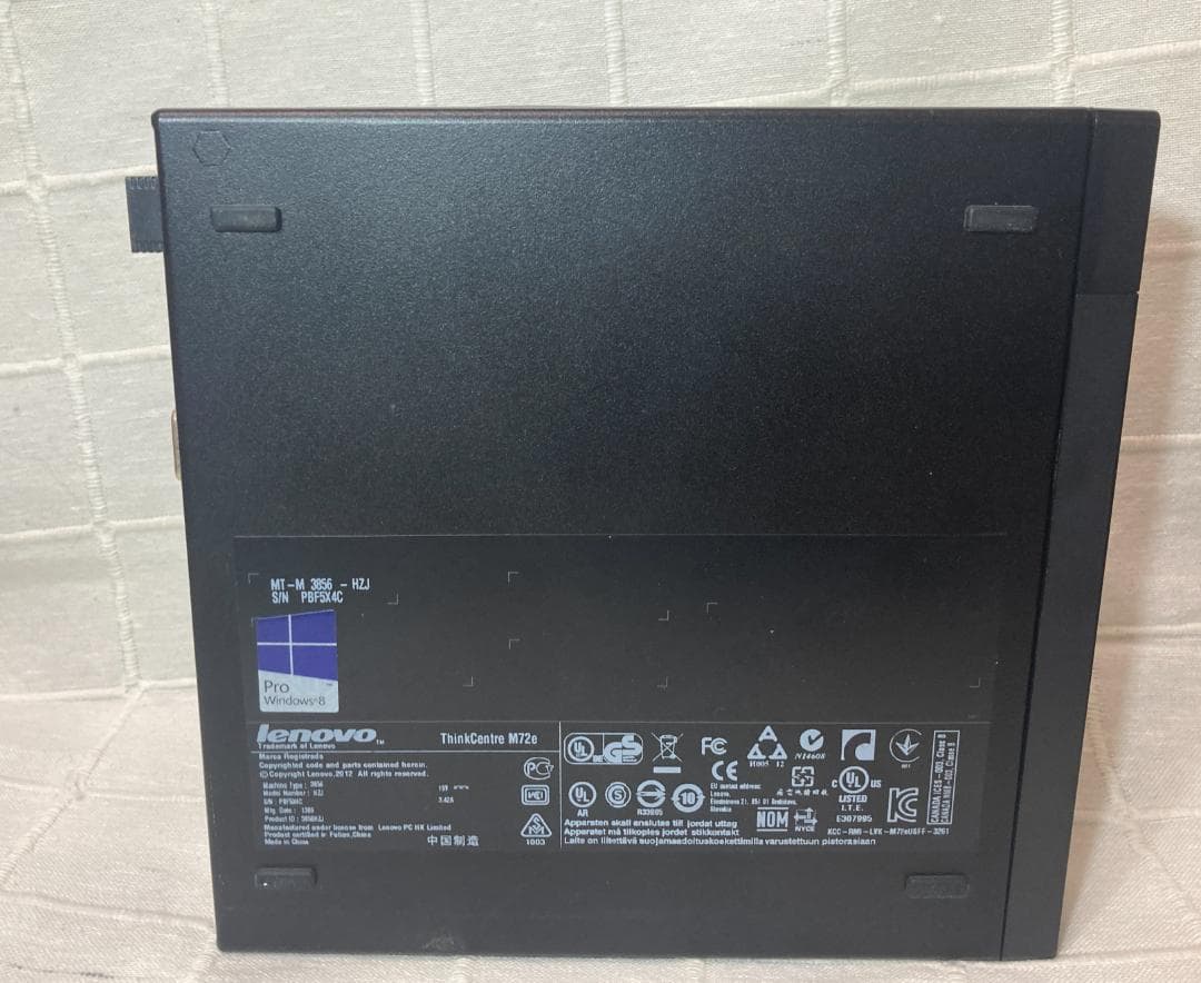 ThinkCentre M72e/ i3・8GB・SSD110GB/Wifi付