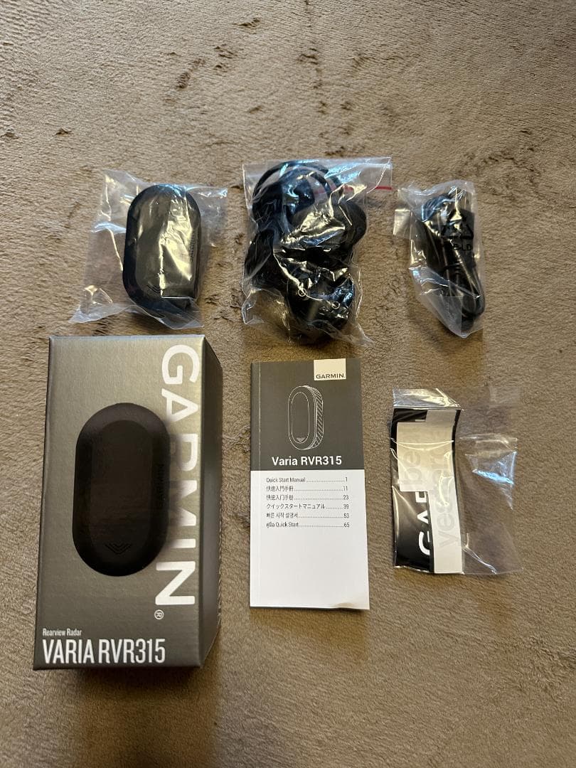 ガーミン Varia リアビューレーダー RVR315 ( 試用のみ ）