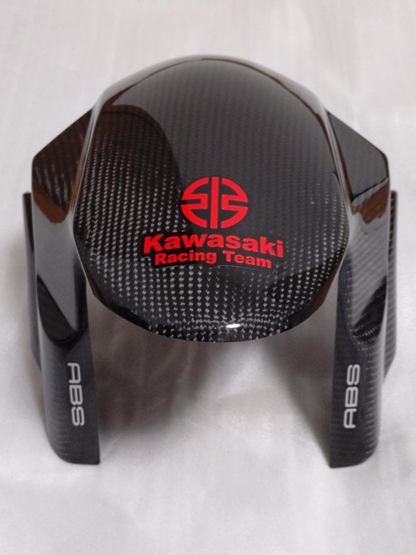 ZX-25R マジカルレーシング カーボンフロントフェンダー 綾織り艶あり