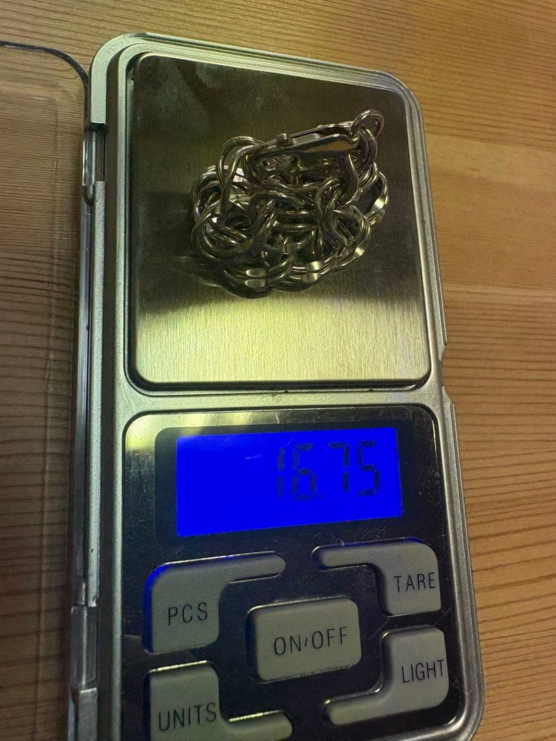 シルバーブレスレット 19.8cm 16.75g