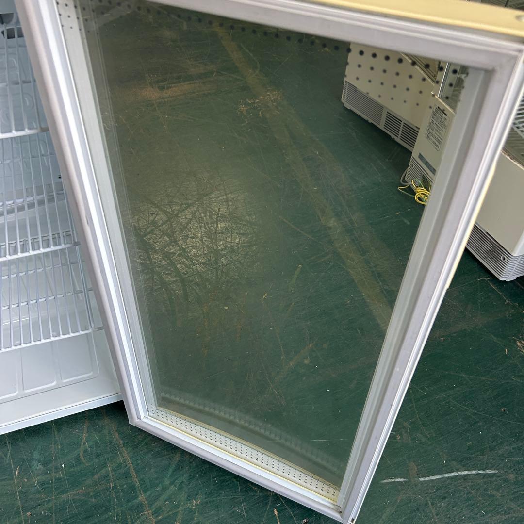 148業務用 冷蔵ショーケース オフィスコンビニ XW-105 左右開き 小型