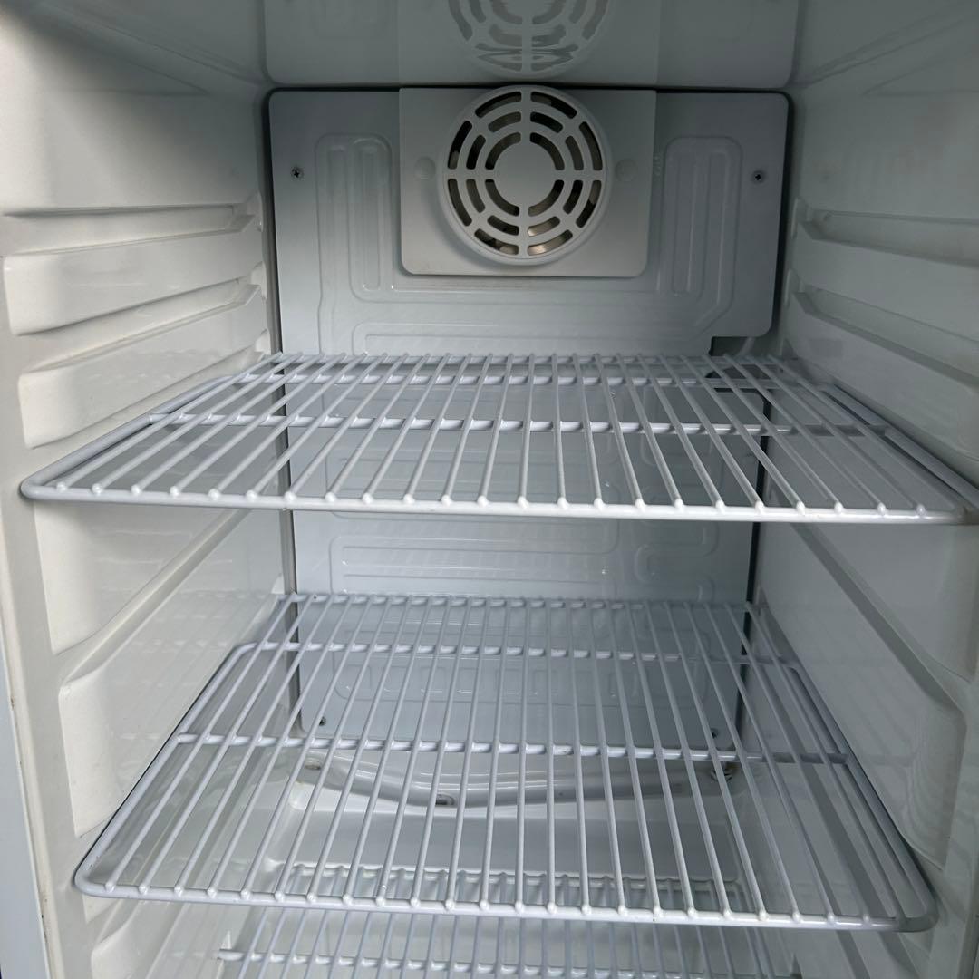 148業務用 冷蔵ショーケース オフィスコンビニ XW-105 左右開き 小型