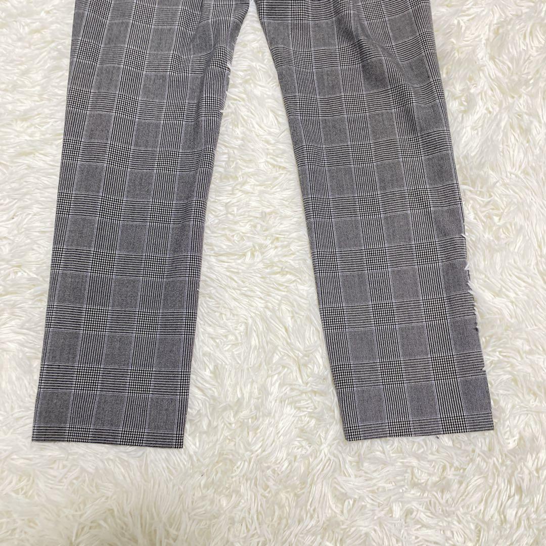 美品 M【PLST(プラステ)ノーカラーパンツスーツ】ウォームリザーブ