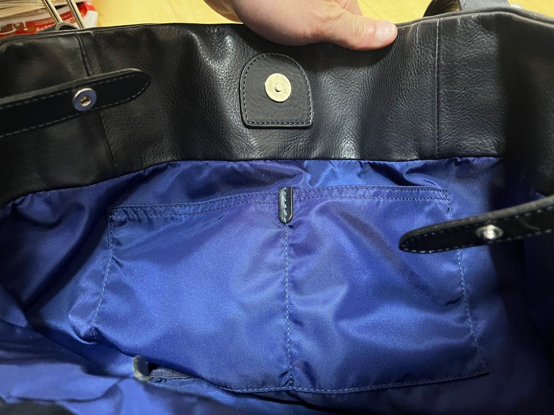 【極美品】フェリージ オールレザー トートバッグ ブラック A4可