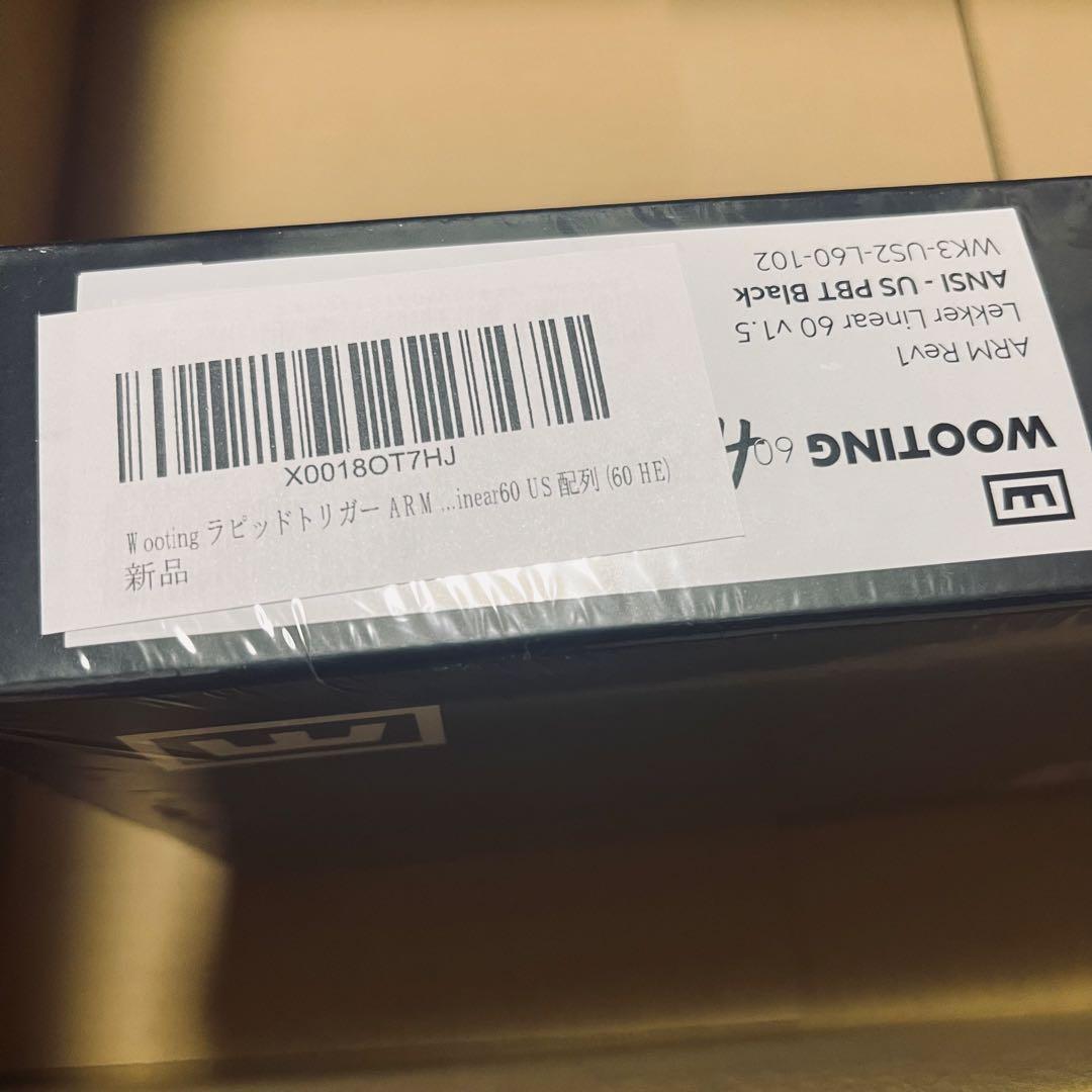 【新品未開封】Wooting 60 HE+ ラピッドトリガー