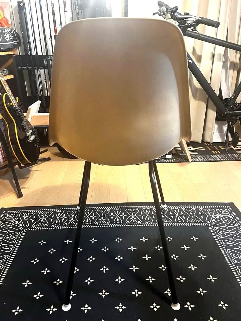 1950s ハーマンミラー　イームズ　シェルチェア　クリーム色　ヴィンテージ