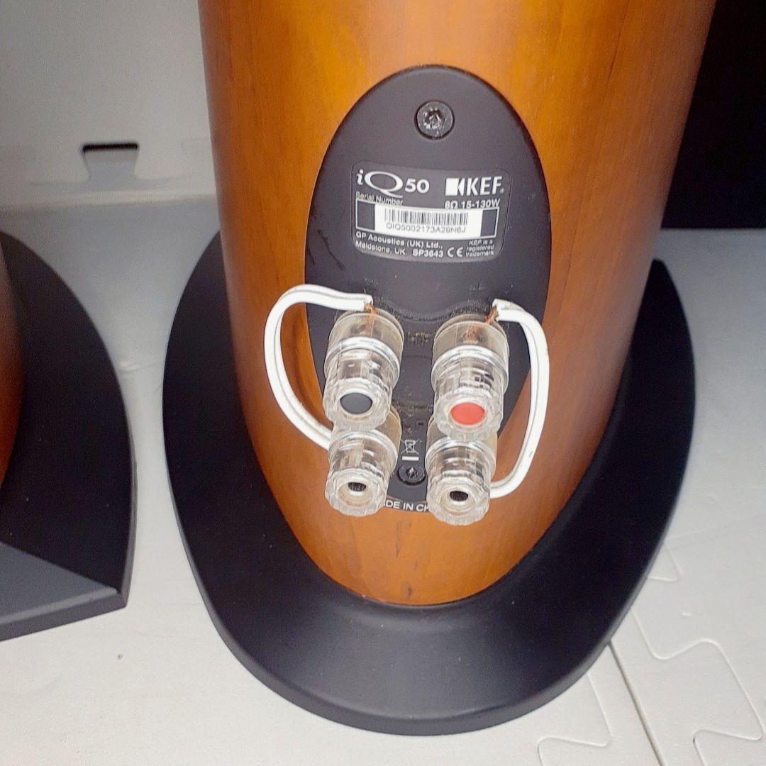 KEF スピーカー トールボーイ iQ50 美品 ペア 2本