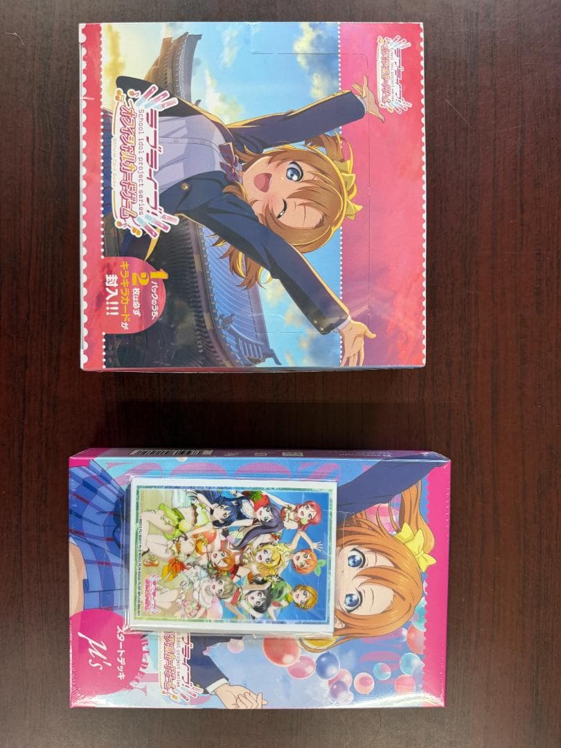 ラブライブ！スタートデッキ&プレミアムブースター&スリーブ(6枚) セット売り