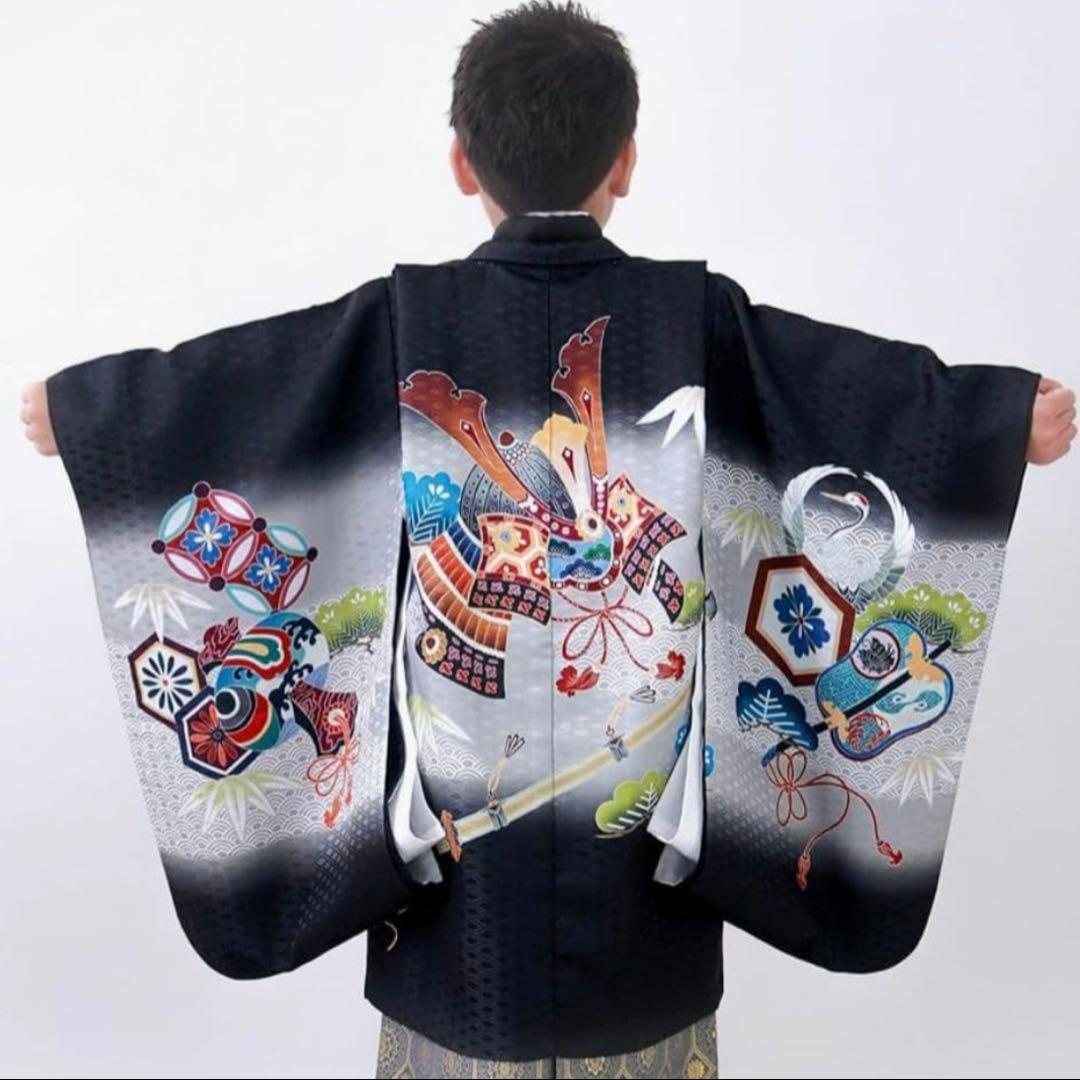 男の子　5歳　7歳　七五三　着物　袴