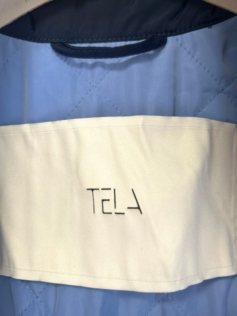 お値下げしました【TELA/テラ】ポケットデザイン中綿コート ネイビー