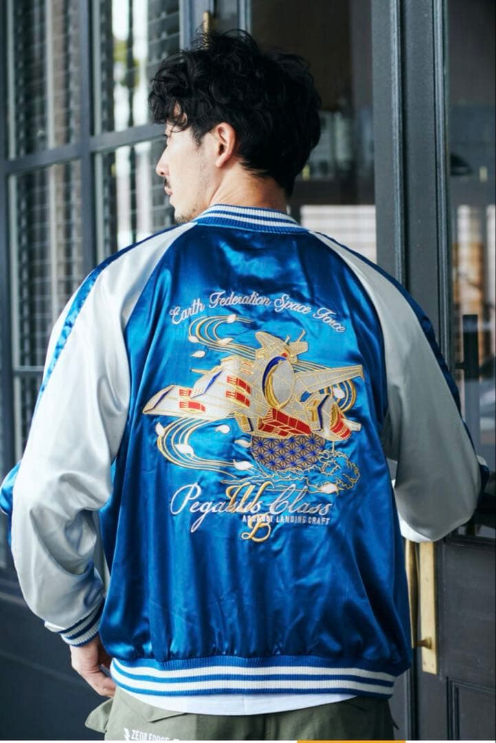 STRICT-G『機動戦士ガンダム』スカジャン ホワイトベースモデル