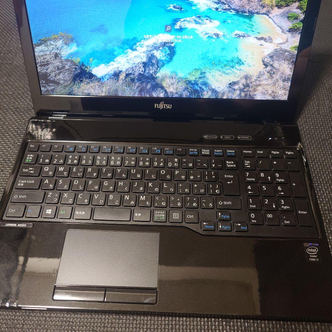 富士通 LIFEBOOK AH53/U Corei7-4722HQ ノートPC