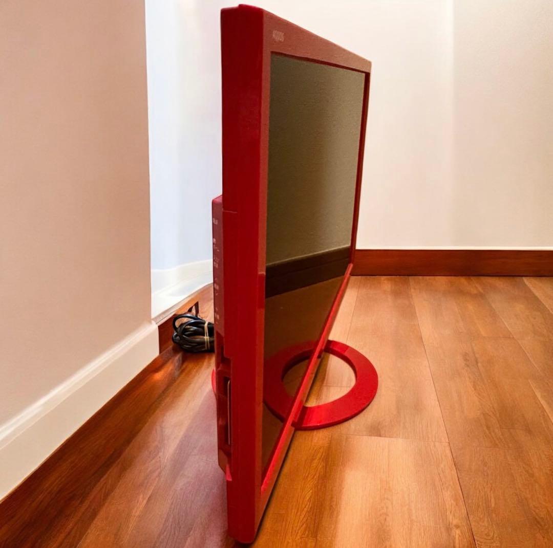 希少! SHARP AQUOS LC-24K40 ハイビジョン液晶テレビ レッド