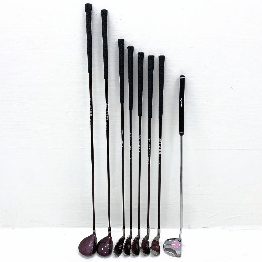 【格安‼】 M.U.SPORTS レディース ゴルフクラブ 初心者セット L