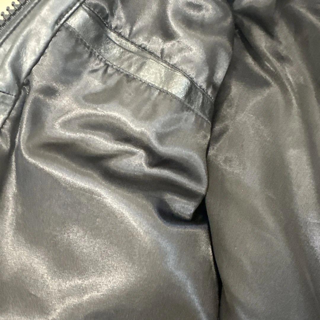 Schott ダークグレー レザージャケット S