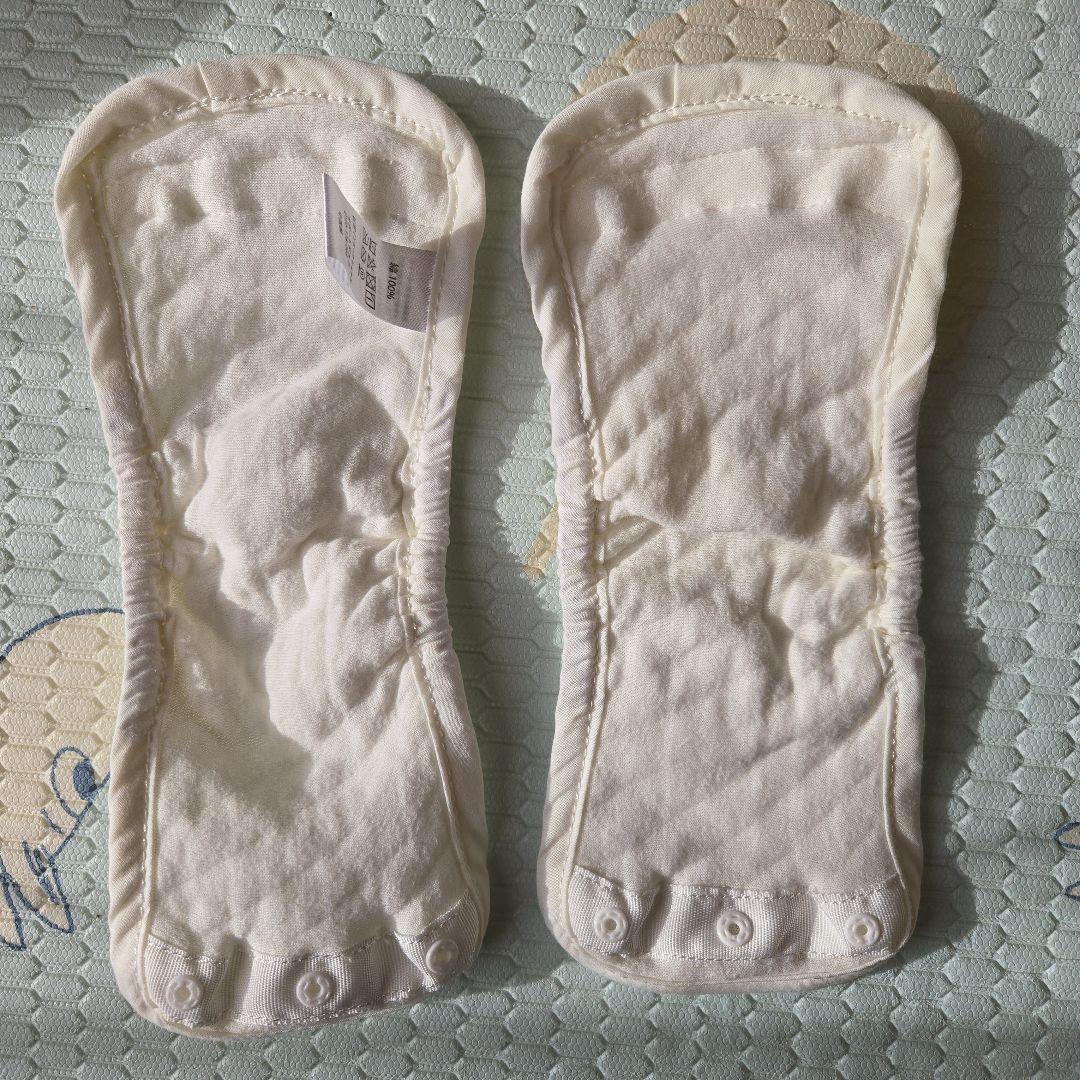 AIRBUGGY 抱っこ紐 ベージュメッシュカバーつき+専用よだれカバー