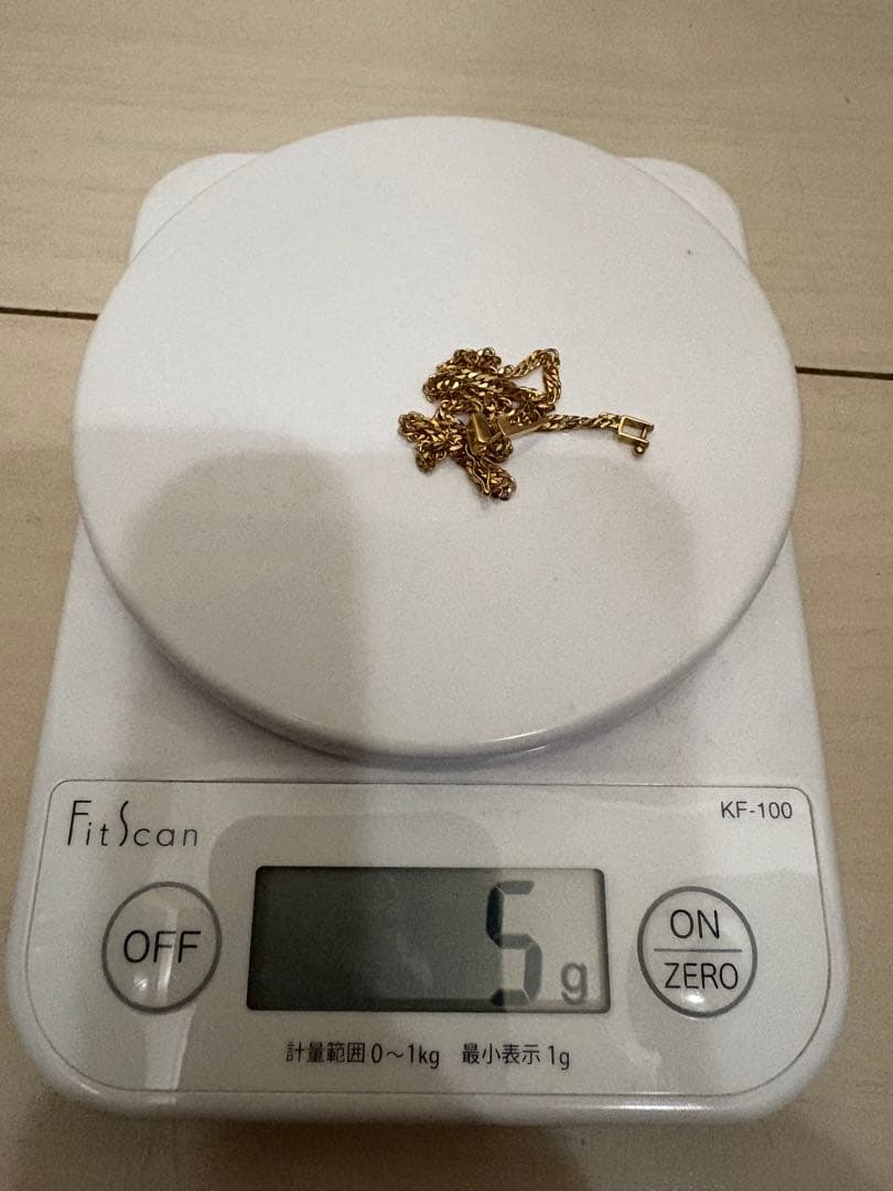 新春セール最終値下げ　18金 喜平 アンクレット 6面