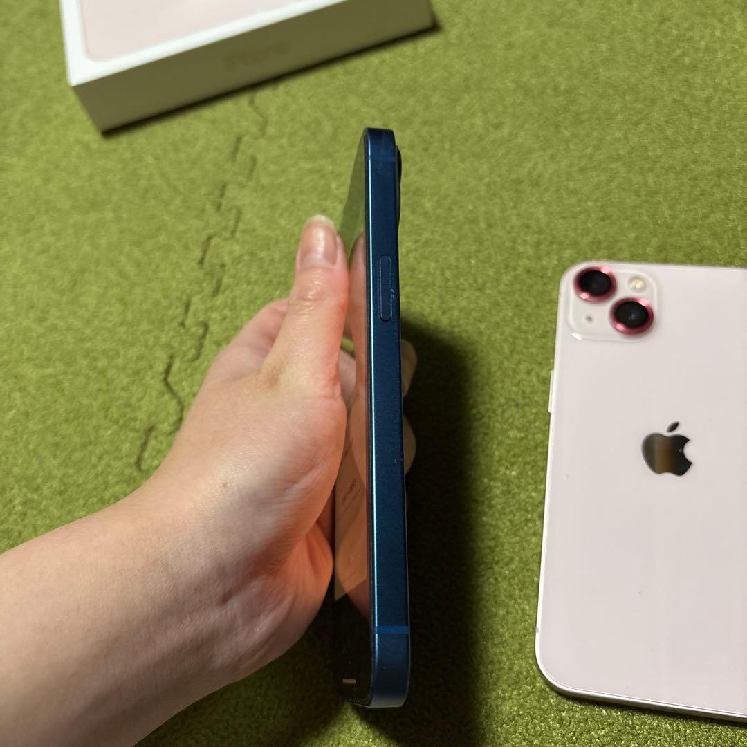 iPhone13 2個セット 箱あり ピンク ブルー 256GB 128GB
