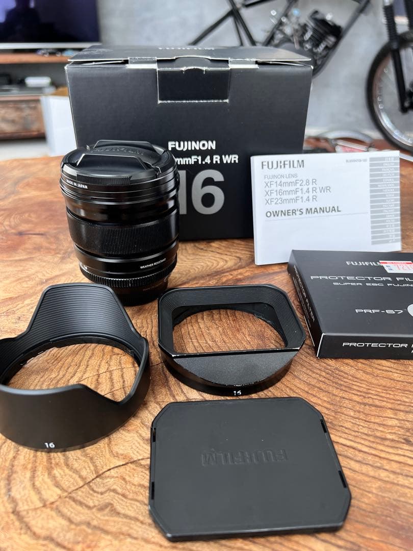 レンズ(単焦点) fujifilm xt16mm f1.4r wr