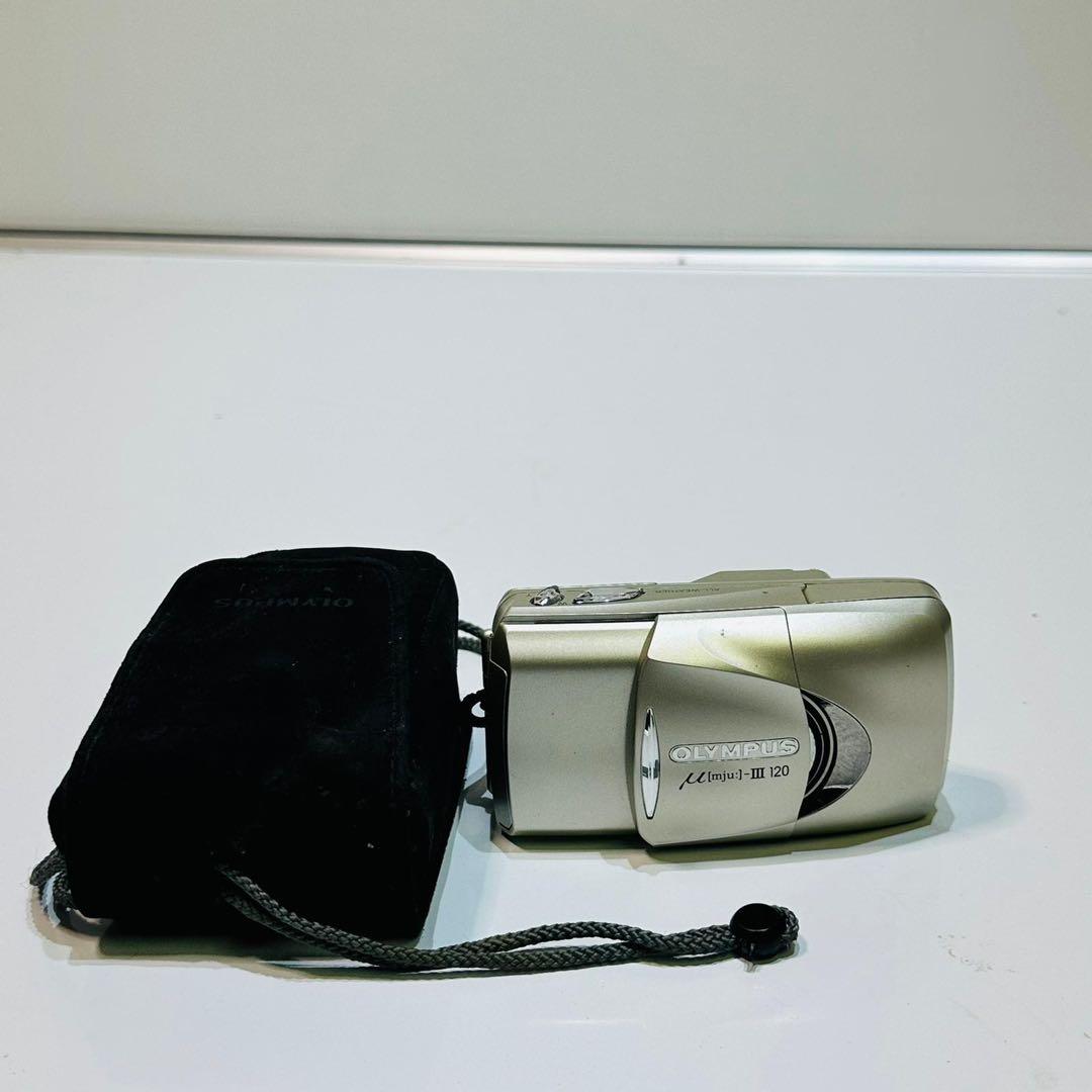 OLYMPUS μ[mju:] - III 120 コンパクトフィルムカメラ