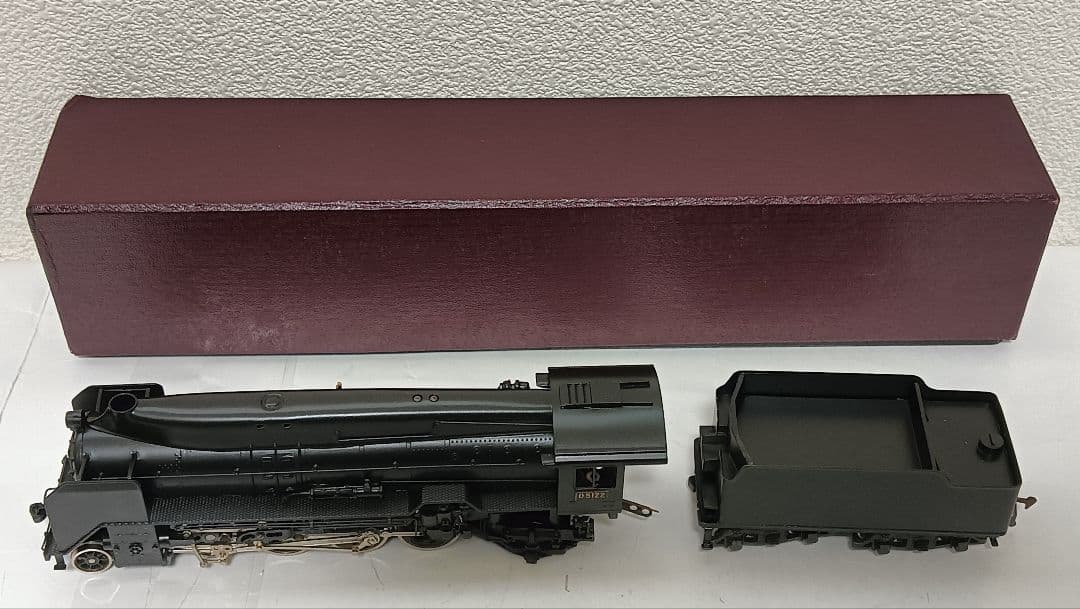 HOゲージ 天賞堂 アダチ Ｄ51全流蒸気機関車、カンモーター、メンテナンス済