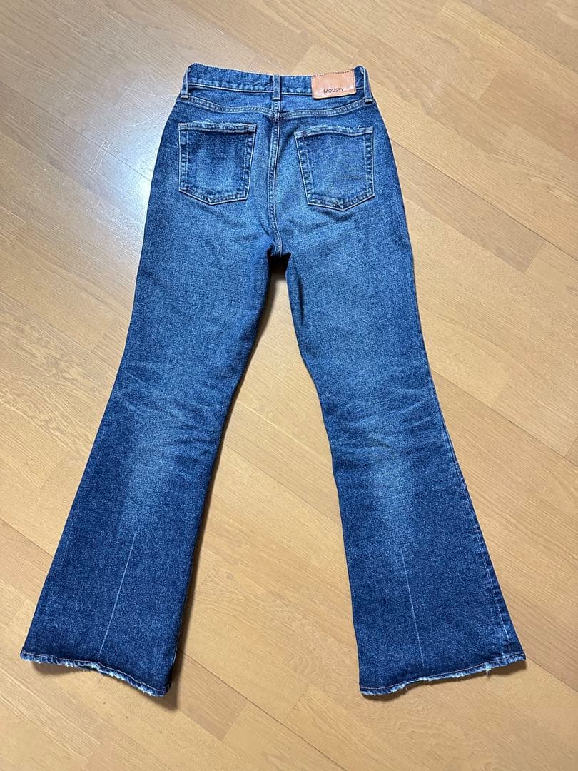 MOUSSY MVS FLARE D/BLU 25インチ