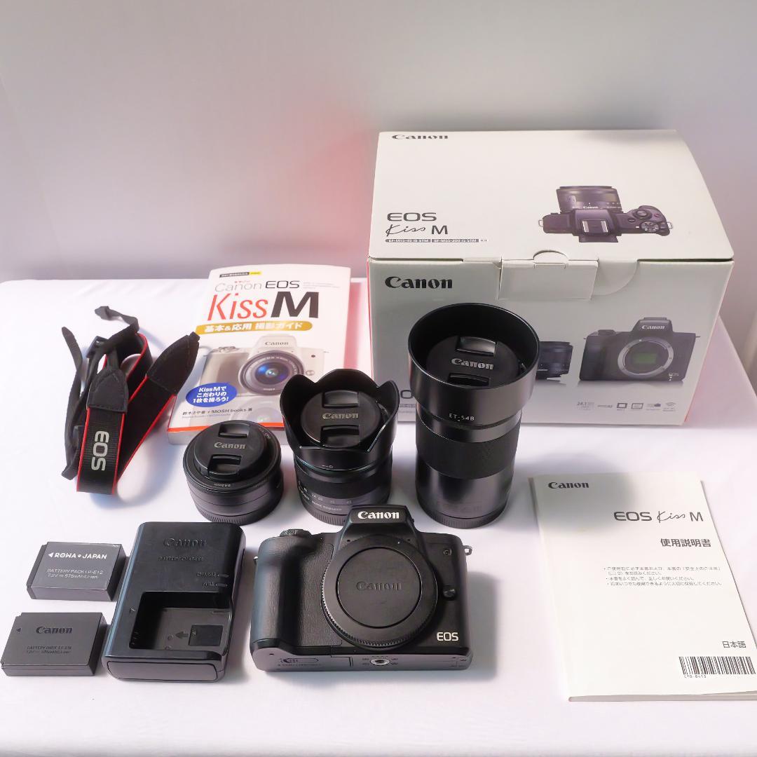Canon EOS Kiss M ミラーレスカメラ