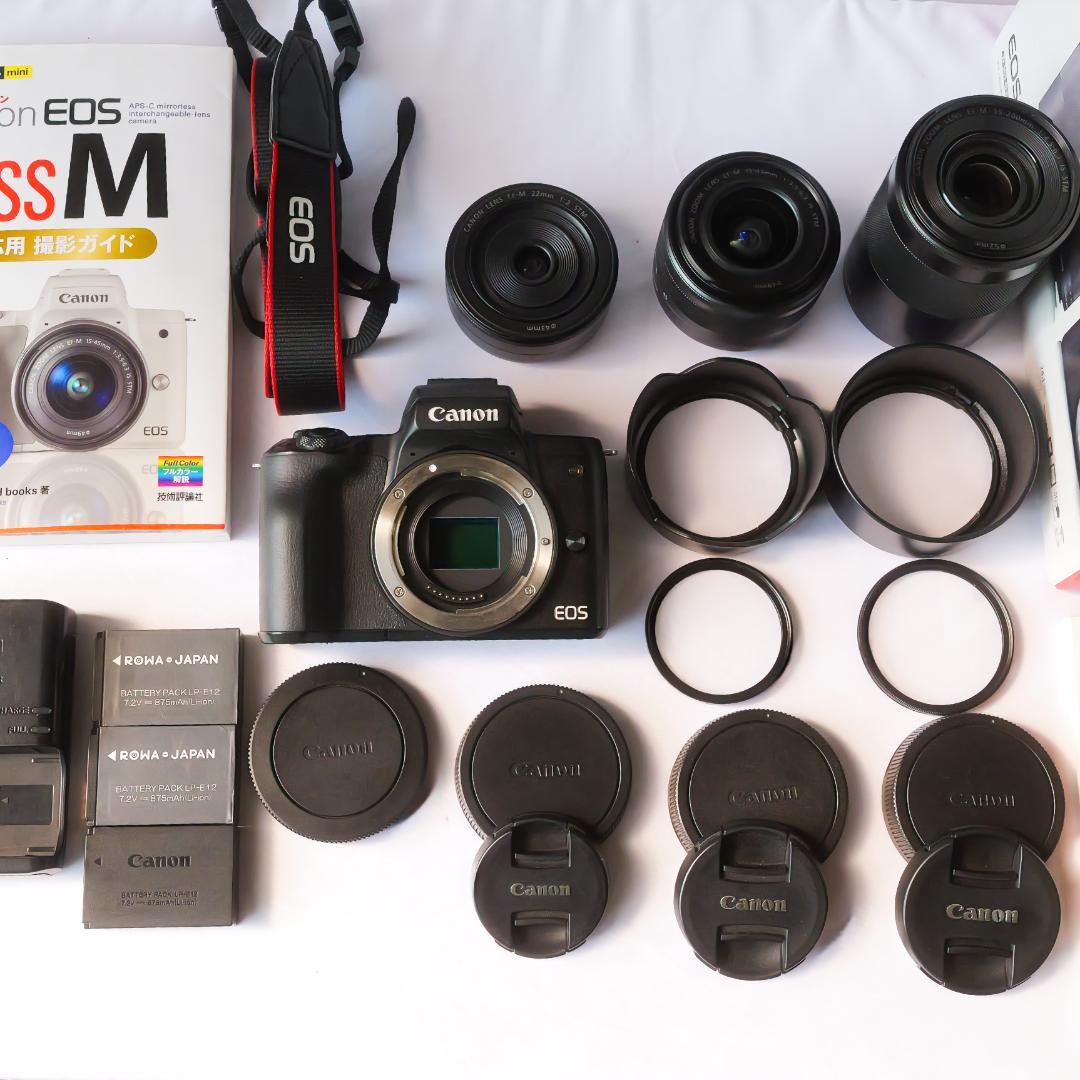 Canon EOS Kiss M ミラーレスカメラ